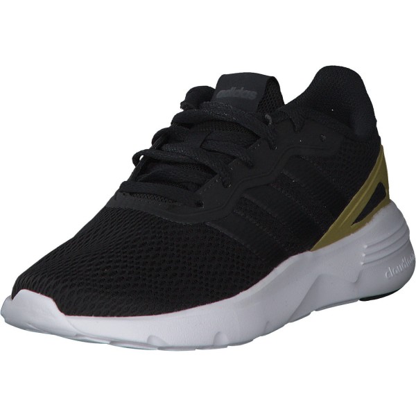 Adidas Core Nebzed W, Sneakers Low, Damen, black/black/gold met