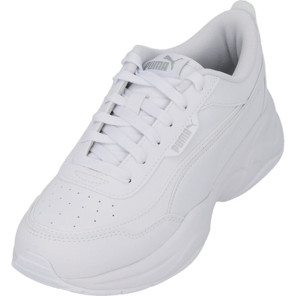 Puma Cilia Mode 371125, Sneakers Low, Damen, Weiß (Puma White-Puma Silver)