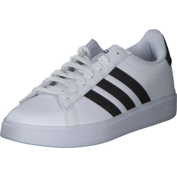 Adidas Core Grand Court 2.0 W, Sneakers Low, Damen, weiß / schwarz